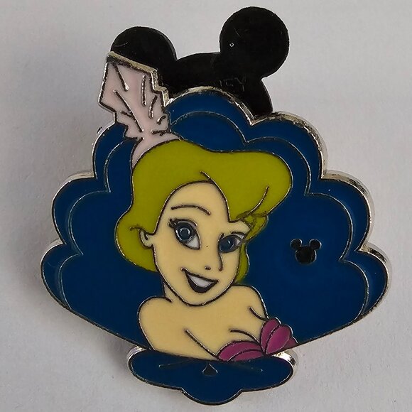 DISNEY Pin Trading ~ King Triton's Daughters ~ Andrina 5/5 ~ Hidden Mickey ~2015 - Picture 1 of 12